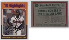 2019 Topps Archives High Number 1975 Highlights Design Ronald Acuna Jr #320