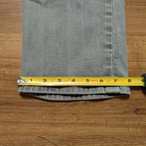 Levis 514 Jeans Mens 33x32(30) Grey Straight Leg Medium Wash Stretch Flex - Picture 13 of 14