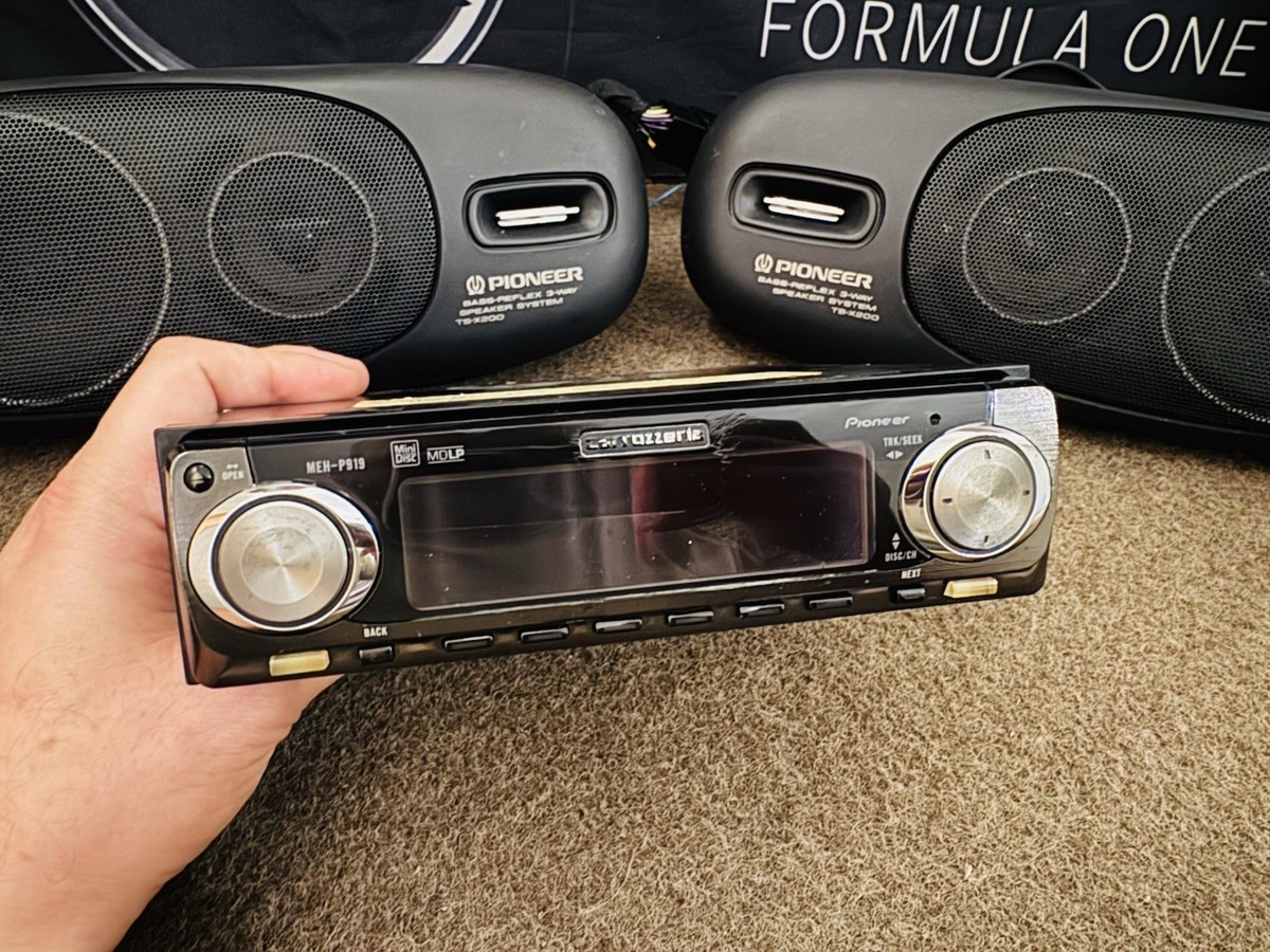 PIONEER CARROZZERIA MEH-P919 Car Radio MD/Tuner DSP Not