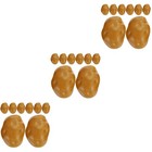  3 Count Simulated Vegetables Lifelike Models Artificial Potato Ornament