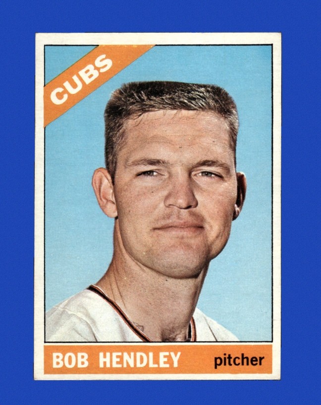 1966 Topps Set-Break # 82 Bob Hendley EX-EXMINT *GMCARDS*
