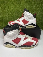 Air Jordan 6 Carmine Retro OG Size 12 Mens White Red Sneakers 2021 CT8529-106