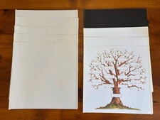 Creative Memories Original 12x12 Refill Page Lot of 10 -Lined-Family Tree-Spargo