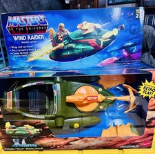 NEW Masters of The Universe Origins WIND RAIDER Assault Lander He-Man Plane 2021