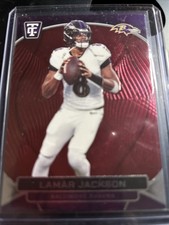 2024 Panini Totally Certified - Lamar Jackson #7 Mirror Maroon