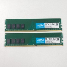 Crucial 16GB (2x8GB) DDR-2400 UDIMM Desktop RAM Memory CT8G4DFS824A.C8FR