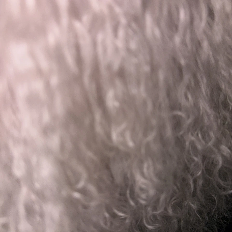 Ugg Australia Lit Gray Sheepskin RealMongolian  Fluffy Cuff Boots Size 6 S/N1875 - Image 2 of 4