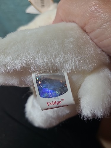 TY Beanie Baby KÜHLSCHRANK der Eisbär 7 Zoll und Tropicana 400 Team Speed Bären - Bild 5 von 15