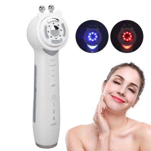 Ultraschall-Gesichtsreinigung Beauty Machine Haushalt LED Skin Rejuvenation CUB - Bild 17 von 24