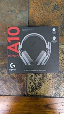 Logitech G Astro A10 Gen 2 Cross-Platform Wired Gaming Headset Grey