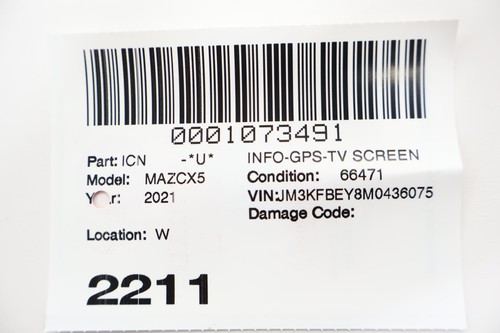 2021 2022 2023 MAZDA CX5 Info-gps-tv Screen - Picture 14 of 14