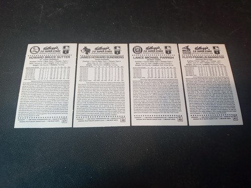1983 KELLOGG'S BASEBALL 3D LOT (36) SEE PHOTOS AND DESCRIPTION - Picture 12 of 19