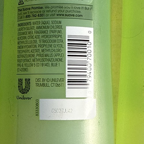 Suave Essentials Juicy Green Apple Shampoo discontinued Lot Of 6 Vintage 12 oz. - Picture 13 of 24