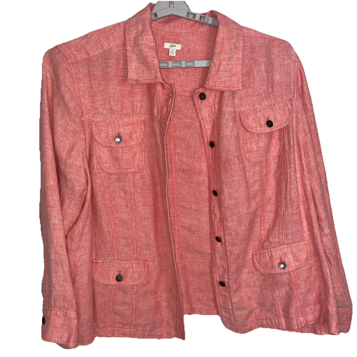 ONLY Dames Onllis Linen Jacket OTW, maanbeam, M