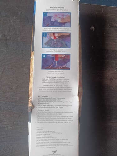 Diamond Dotz Facet Art Kits Thoughtful Cat- Brand New - Bild 2 von 3