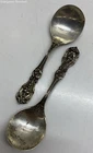 (X) Two Reed & Barton Francis I Sterling Silver 6 Inches Spoons 84 Grams