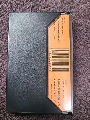 Metallica-Jump In The Fire-1983 Org. Made in France Music for Nations Cassette - Picture 3 of 5