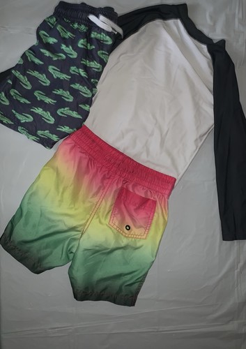 Toddler Boy Size 5T ‘Looking Sharp’ Simple Joys by Carter’s Swimsuit Outfit - Photo 4/4