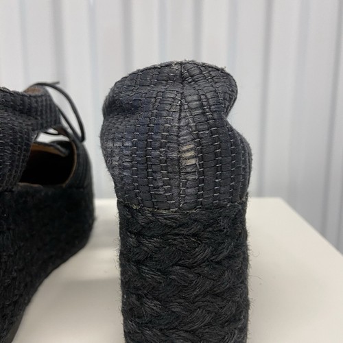 Jeffrey Campbell Tahití Alpargata Corte Rafia Envejecida Plataforma Creepers 7 - Imagen 11 de 23