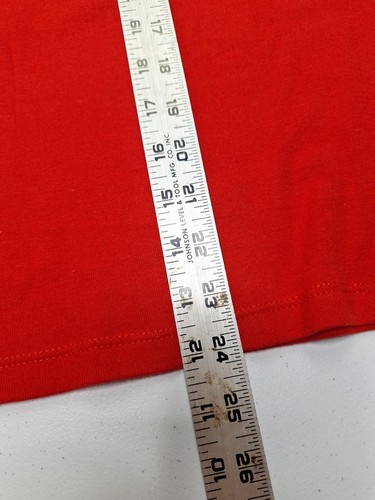 Ohio State Buckeyes OSU Bedazzled Womens Small Tee Shirt Top Red Campus Life - Picture 11 of 14