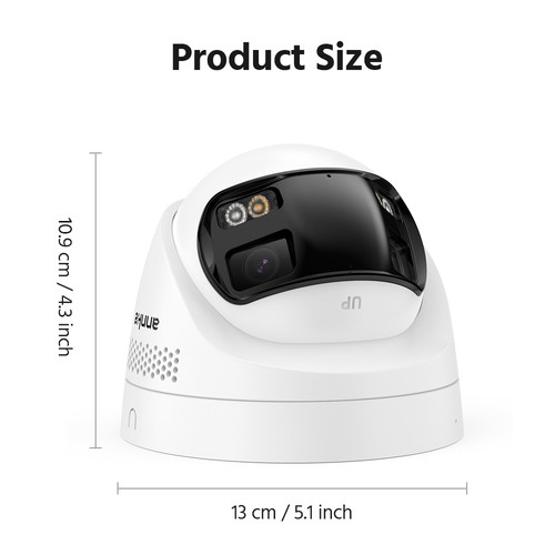 ANNKE 6MP POE Security IP Camera Dual Lens Outdoor Color Night Two-Way Audio AI - Picture 15 of 15