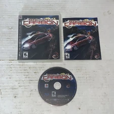 Need for Speed: Carbon Sony PlayStation 3, 2006) Tested & Working With Manual