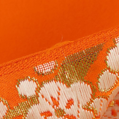 Kimono japonés vintage fukuro obi para seda pura Shichi-Go-San (excepto g... - Imagen 13 de 14