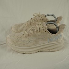 Hoka Clifton 9 Shoes Womens Size 9 Shifting Sand Eggnog Running 1127896 SSEG