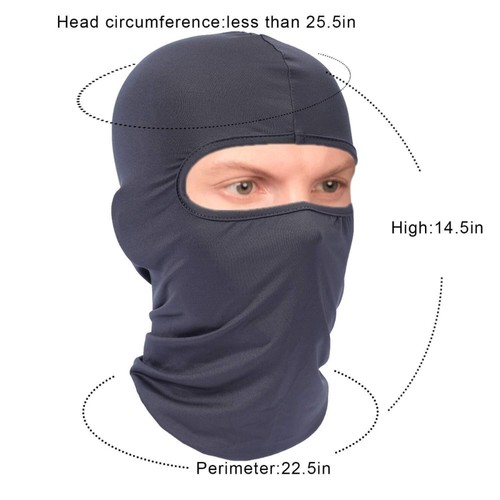 Balaclava Face Mask Men Women UV Protection Hood for Ski Hunting Cycling Fishing - Bild 8 von 27