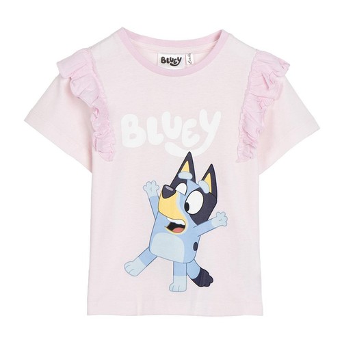 T-shirt Manica Corta Single Jersey Bluey ROSA CHIARO - 2 Anni | FEMMINA CERDà - Imagen 1 de 3