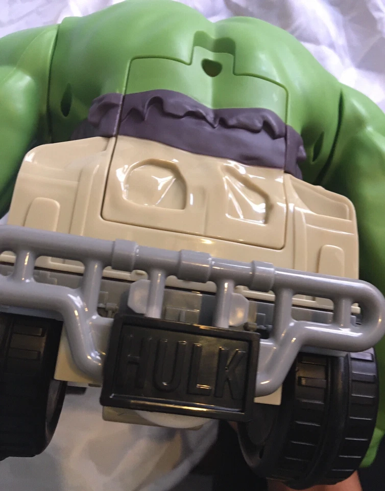 Jeep Hulk Jakks Pacific Incredible Hulk Hydra 2015 en la parte superior Marvel sin control remoto Foto 3 de 4