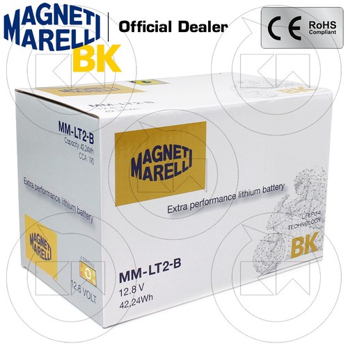 Marelli Lithium Battery MM-LT2-B YTX9-BS For Suzuki DR 650 SE (SP46A) 2000 - Picture 5 of 5