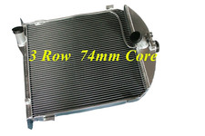✅3 Row 74mm Core Radiator For Ford model A 1928-1929,No Coolant Lost