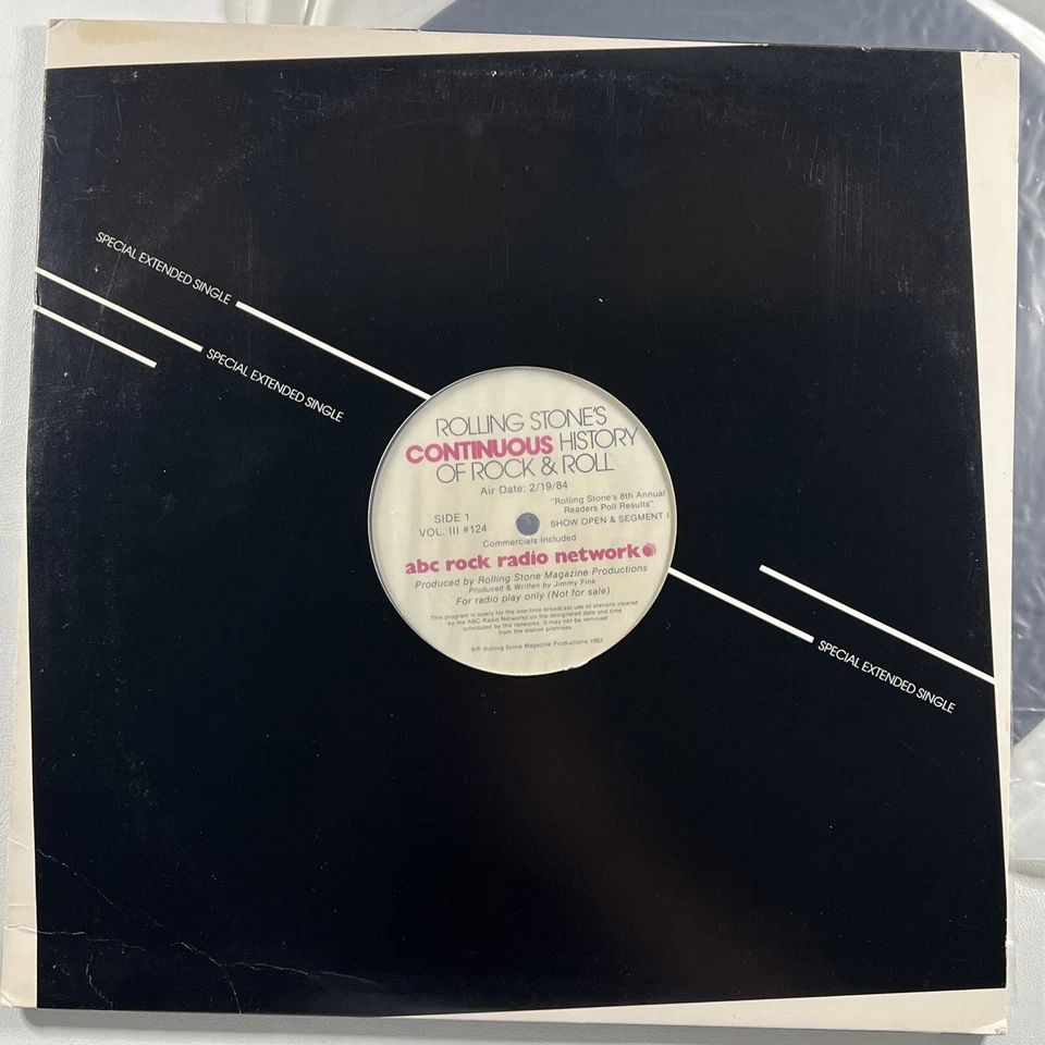 Rolling Stone’s Continuous History Of Rock & Roll “Reader’s” 2LP/ABC Radio (NM) - Image 2 of 4