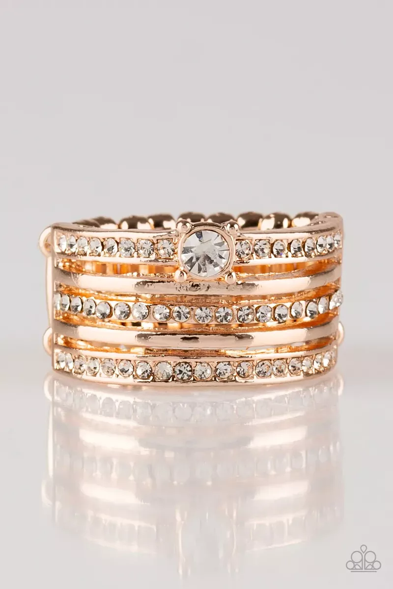 The dealmaker rose gold ring deals
