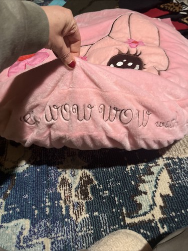Dog Cat Designer Bed Chi Wow Wow Pink Small Plush Donut - Picture 2 of 5