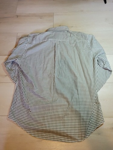 Brooks Brothers 346 original polo Dress Shirt check Long Sleeve Mens Size LARGE - Picture 8 of 9