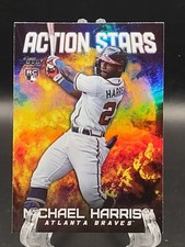 2023 Topps Update Michael Harris II RC Action Stars Rookie #AS-6 Braves