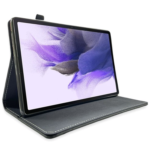 Stand Case Samsung Galaxy Tab S7 FE SM-T733-T736 Leder Tablet Cover Schutzhülle - Picture 9 of 12