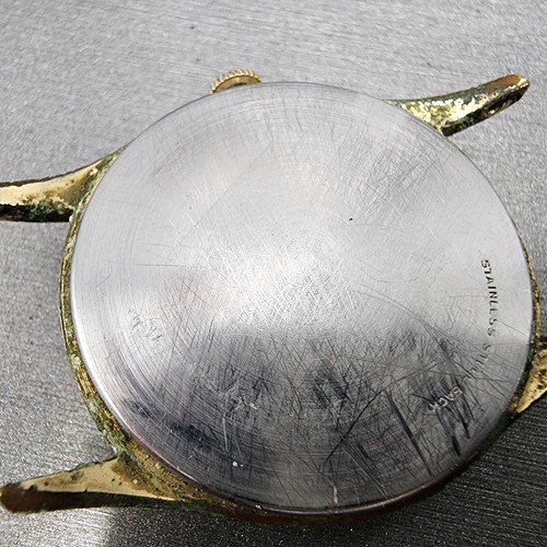 Gruen Precision Watch Men 33mm White Dial Gold Tone Small Seconds READ!!! 510 R - Picture 7 of 12