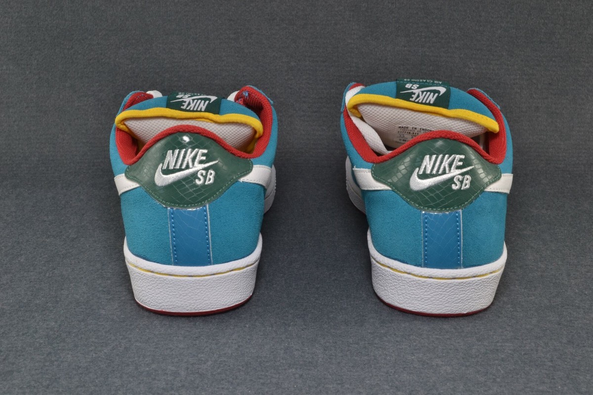 Nike Zoom Classic SB Dark Teal/White 317719-311 Size 7.5US