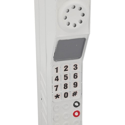 (White) Retro Mobile Phone 80'S 90'S Old Fashioned Portable Brick Cell - Picture 2 of 12