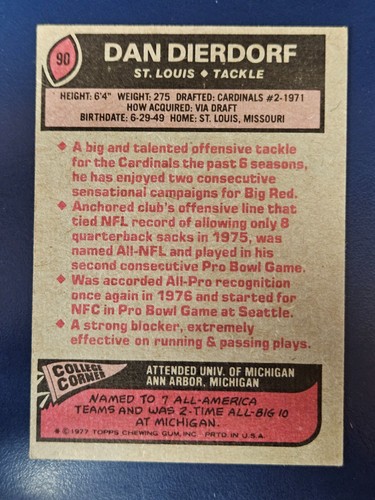 Tarjetas de fútbol americano Topps 1977 completan tu conjunto que elijas elegir cada una #1 - 170 - Imagen 149 de 287