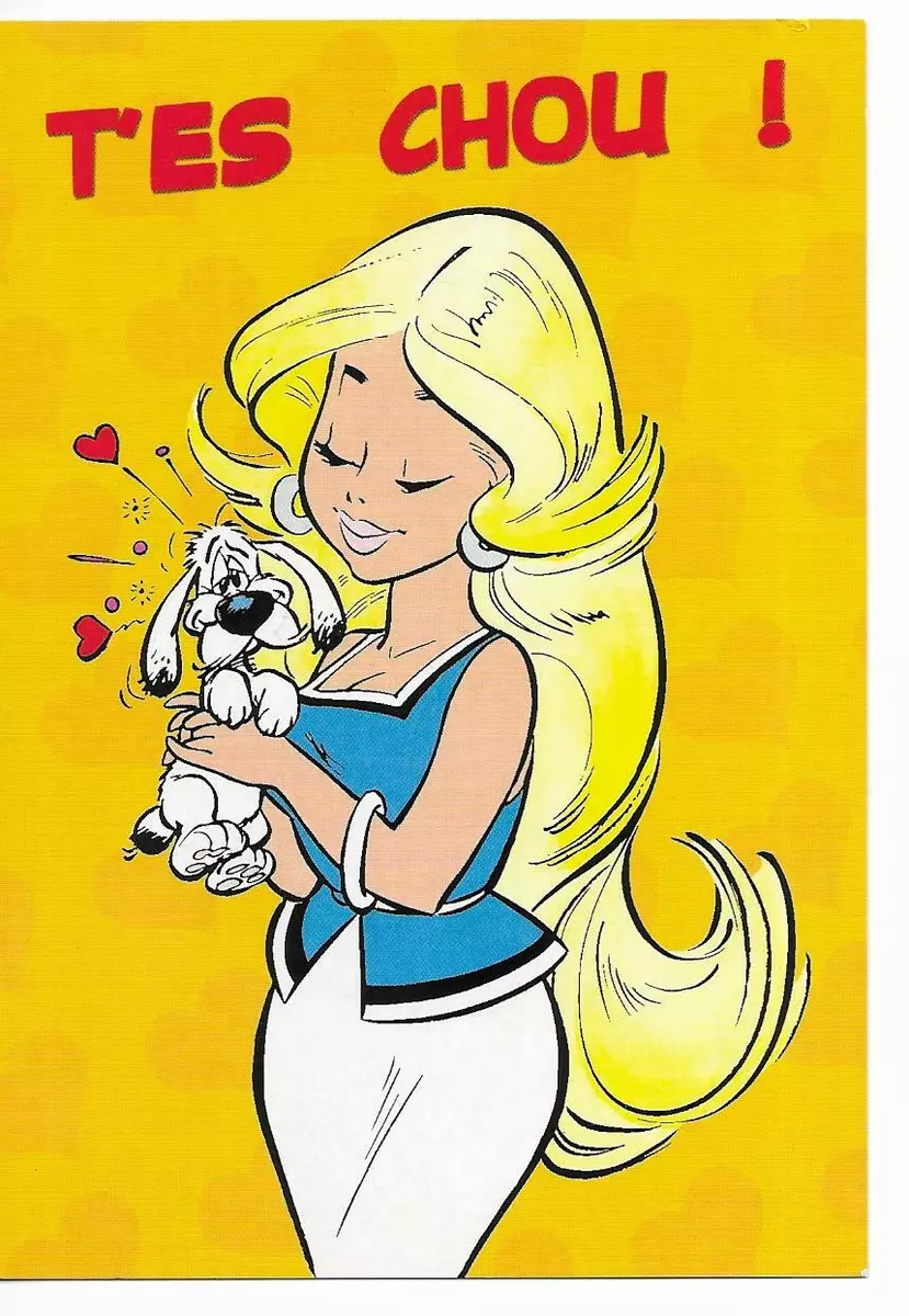 Carte Anniversaire Asterix Et Obelix à Imprimer RARE / CARTE POSTALE - ASTERIX ET OBELIX FALBALA T' ES CHOU / POSTCARD POSTKARTE | eBay