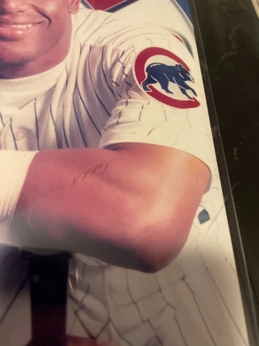 Sammy Sosa 8x10 foto firmata acquistata in collezione - no storia - Foto 2 di 4