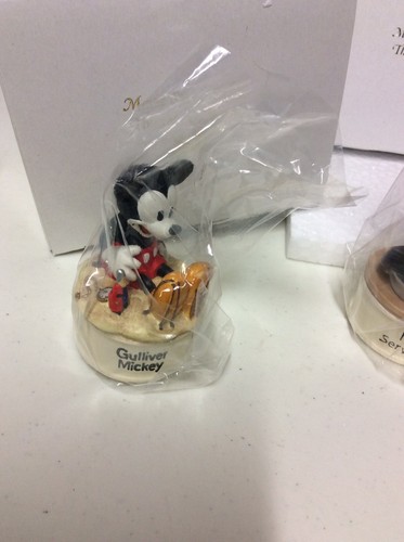 Lenox & Disney Movie Star Mickey Thimbles: Gulliver Mickey & Mickey's Service - Picture 2 of 10