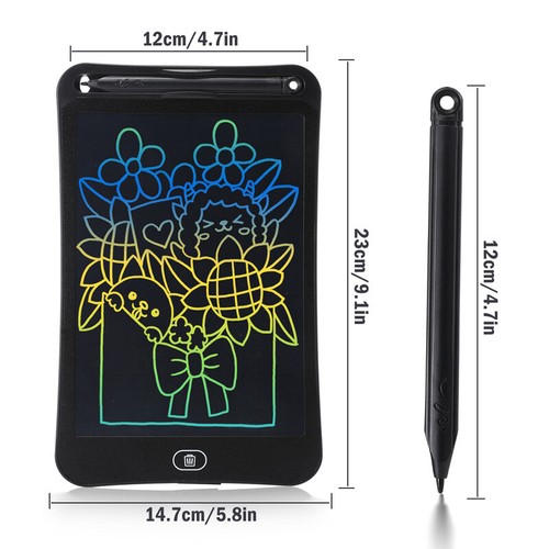 12" LCD Writing Tablet Electronic Drawing Notepad Doodle Board Kids Gift Office - Picture 17 of 55