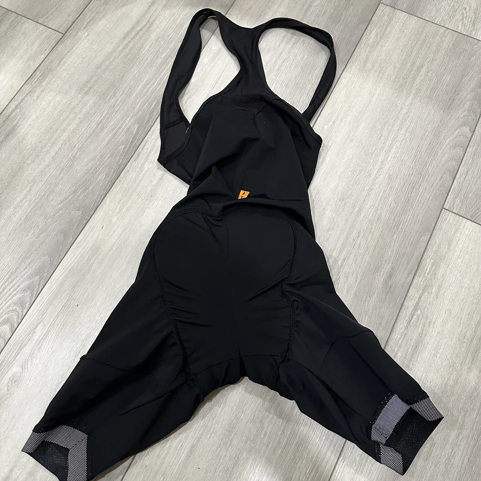 ¡NUEVO! Adidas Supernova Babero Ciclismo Pantalones Cortos Acolchados AZ7350 Para Hombre Pequeño S Negro RARO Foto 2 de 4