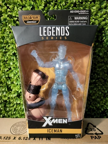Figura de acción Marvel Legends X-Men ICEMAN de Juggernaut Wave 6 pulgadas nueva en caja