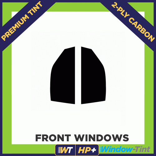 For Nissan Skyline 1995-1995 Carbon Pre Cut Window Tint Front Premium HP+ - Picture 2 of 10